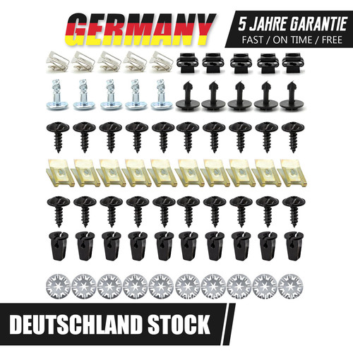 70x befestigung clips satz - befestigung,