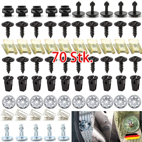 70x befestigung clips satz - clips,