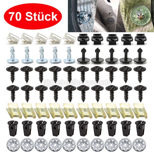 70stk befestigung clips satz - 70stk,
