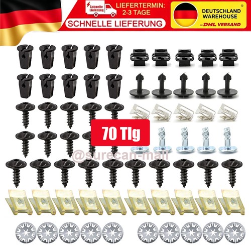 70x befestigung clips satz - befestigung,